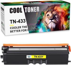 1Pack TN433(Yellow) Toner Compatible For Brother TN433BK HL-L8260cdw L8360cdw MFC-L8610cdw