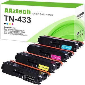 Compatible Toner Cartridge Replacement for Brother TN433 TN433 TN433BK TN431 for Brother MFCL8900CDW HLL8360CDW HLL8260CDW MFCL8610CDW HLL8360CDWT Black Cyan Yellow Magent 4Pack