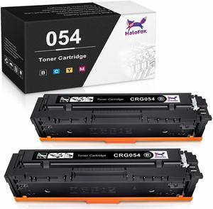 2pack 054H XXL Black Toner for Color imageCLASS MF642Cdw LBP620 MF645CX