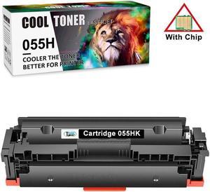 1PK Black Toner Compatible for 055 055H imageCLASS MF741Cdw MF743 MF746Cdw