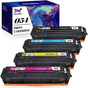 4PK Toner Cartridge for 054 imageCLASS LBP642Cdw MF640C LBP620 MF642Cdw