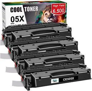 4Pack Toner Compatible With High Yield CE505X 05X LaserJet P2055d P2055dn P2050 4Pack Toner Compatible With High Yield CE505X 05X LaserJet P2055d P2055dn P2050