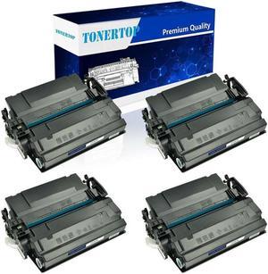 4pk CF287X Black Toner High Yield For LaserJet Enterprise MFP M527c M527z