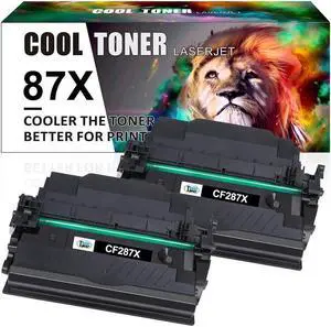 2PK CF287X 87X Compatible with LaserJet M506 M506dn M501dn