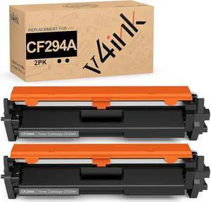 v4ink Compatible CF294A Toner Cartridge Replacement CF294A 94A CF294X 94X Toner Black Ink Pro M118dw Pro MFP M148dw M148fdw M149fdw M118 M148 Printer 2 Packs