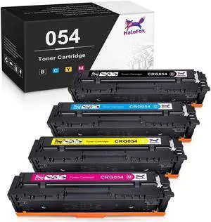 4-Pack BCMY Toner Replacement for 054 imageClASS MF641cw MF644cdw MF645C