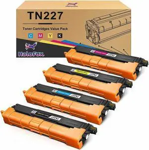 5PK High Yield TN227 BK/C/Y/M Toner For Brother MFC-L3710CW L3730CDN With Chip