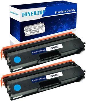 2PK TN436 Cyan Toner Fits for Brother HL-L8260CDW L8360CDW MFC-L9570CDW L8690CDW