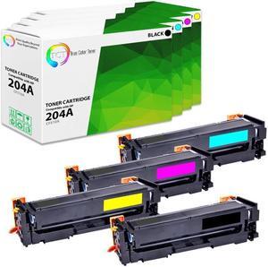 TCT Compatible Toner Cartridge Replacement for the 204A Series - 4 Pack (BK, C, M, Y)