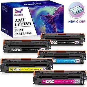 5 Multi-Pack Laser Toner CRG131 Fits ImageClass LBP-7100 7110 MF-8230 8280