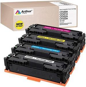 arthur imaging compatible toner cartridge for 202x cf500a cf500x 202a m281fdw m254dw color laserjet pro mfp m281fdw m281cdw m254dw m254dn m254nw m280 m281 cf500x cf501x cf502x cf503x printer