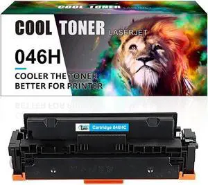 1PK Cyan Toner Cartridge for 046 H CRG-046H ImageCLASS MF731Cdw MF735Cdw LBP654Cdw