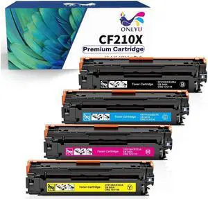 4x CF210A Toner for 131A LaserJet Pro 200 Color MFP M276nw M276n M251nw M251