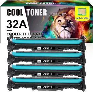 4PK Drum CF230X CF232A 30X Toner for LaserJet Pro M203dw M203dn M227fdn