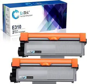 LxTek Compatible Toner Cartridge Replacement for Dell E310dw P7RMX PVTHG 593-BBKD E310 E514 E515 to use with Wireless Monochrome E310dw E515dw E514dw E515dn Printer(2 Black, High Yield 2600 Pages) LxTek Compatible Toner Cartridge Replacement for Dell E310dw P7RMX PVTHG 593-BBKD E310 E514 E515 to use with Wireless Monochrome E310dw E515dw E514dw E515dn Printer(2 Black, High Yield 2600 Pages)