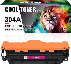 1Pack Magenta Color CC530A 304A Toner Compatible With LaserJet CP2025dn CM2320nf