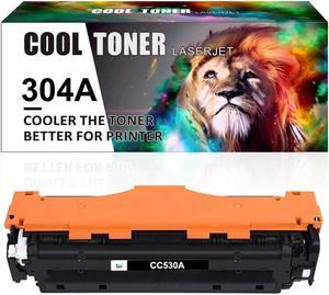 1Pack Black Color CC530A 304A Toner Compatible With LaserJet CP2025dn CM2320nf