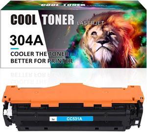1Pack Cyan Color CC530A 304A Toner Compatible With LaserJet CP2025dn CM2320nf