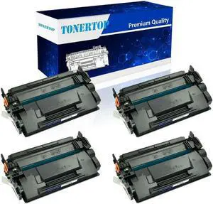 4PK CF287A Toner Cartridge Fits for LaserJet Pro M501n M506dh M506n M506x MFP