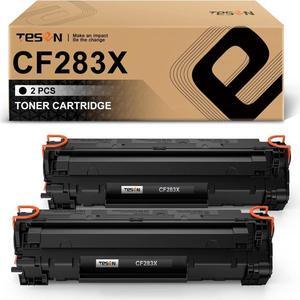 83X CF283X TESEN Compatible Toner Cartridge Replacement for 83X CF283X 83A CF283A for use in Pro MFP M201dw M201n M225dn M225dw M125a Printer High Yield (Black, 2 Pack)