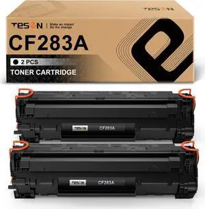 83A CF283A TESEN Compatible Toner Cartridge Replacement for 83A CF283A for use with Pro MFP M127fw M127fn M125a M125nw M201n M201dw M225dn M225dw 2-Pack