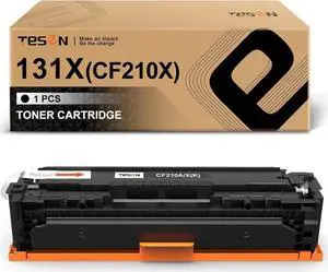 TESEN 131X CF210X Remanufactured Toner Cartridge Replacement for 131X 131A CF210X CF210A for Pro 200 M251n M251nw M251 MFP M276nw M276n Color Printer High Yield Black 1 Pack
