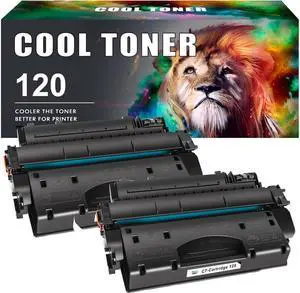Cool Toner Compatible Toner Cartridges Replacement for 120 cartridges 120 CRG-120 for imageCLASS D1120 D1550 D1150 D1320 D1350 D1520 D1100 D1370 D1180 D1170 MF6680DN MF417dw Black 2-Pack