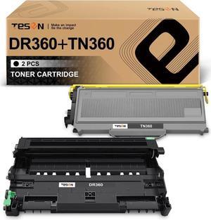 TESEN DR360 TN360 Compatible Drum and Toner Replacement for Brother DR360 TN360 (1Drum + 1Toner) Work with DCP-7030, DCP-7040, HL-2140, HL-2170W, MFC-7340, MFC-7345N, MFC-7440N, MFC-7840W Series TESEN DR360 TN360 Compatible Drum and Toner Replacement for Brother DR360 TN360 (1Drum + 1Toner) Work with DCP-7030, DCP-7040, HL-2140, HL-2170W, MFC-7340, MFC-7345N, MFC-7440N, MFC-7840W Series