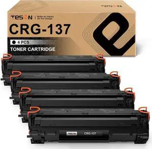 CRG137 TESEN Compatible Toner Cartridge Replacement for CRG137 (9435B001) for imageCLASS MF212w MF216N MF227DW MF229DW MF232w MF236N MF244dw LBP151dw D570 MF210 MF220 MF230 MF240 4PK