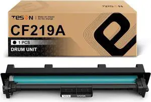 TESEN Compatible Toner Cartridge Replacement for 19A CF217A Toner Cartridge CF219A Drum Black Ink Set for Pro MFP M130fw M130nw M130fn M130a M102w M102a Printer - 1x Drum