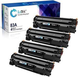 Compatible Toner Cartridge Replacement for 83A CF283A to use with Laserjet Pro MFP M125nw M201dw M225dw M201n M125a M127fn M127fw 4 Black