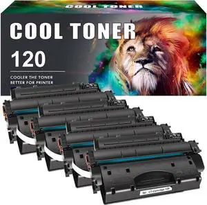 Cool Toner Compatible Toner Cartridges Replacement for 120 cartridges 120 CRG-120 for imageCLASS D1120 D1550 D1150 D1320 D1350 D1520 D1100 D1370 D1180 D1170 MF6680DN MF417dw (Black, 4-Pack)