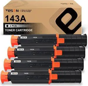 TESEN 143A W1143A Compatible Toner Cartridge Replacement for 143A W1143A for Neverstop Laser 1001nw MFP 1201n 1202nw 1202w Printer 4 Packs Black