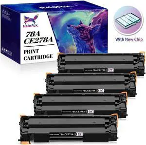 4PK CE278A 78A Toner Cartridge for LaserJet Pro P1606 P1560 P1566 M1536 MFP