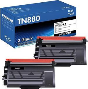 2PK Toner Compatible for Brother TN880 HL-L6200DW L6250DW MFC-L6700DW L6900DW