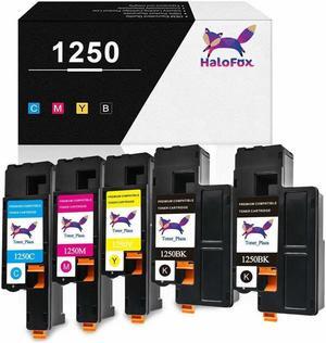 5 High Yield Toner Cartridge 1250 331-0778 For Dell Laser 1350cnw 1355cn 1355cnw