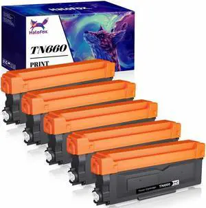 5X NEW Toner TN660 Compatible For Brother HL-L2300D DCP-L2500D MFC-L2700DW
