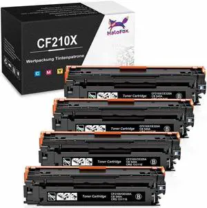 4 PCS Black Toner Cartridges For CF210A 131A Laserjet Pro 200 M276nw M251nw