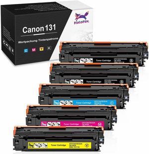 5 Laser Toner Cartridges 131 6273B001AA for ImageClass MF8280 CW MF-8280CW