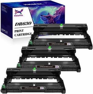 3PK DR630 Drum Unit Compatible With Brother TN660 MFC-L2700DW HL-L2380DW L2300D