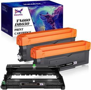 2x TN660 Toner 1x DR630 Drum Compatible for Brother DCP-L2540DW MFC-L2740DW