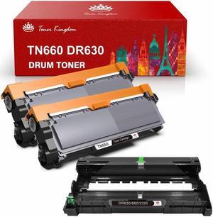 1x DR630 Drum + 2x TN660 Toner For Brother MFC-L2700DW MFC-L2720DW MFC-L2685DW