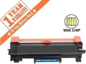 (With CHIP) Compatible Brother TN730 TN760 Toner Cartridge High Yield for Brother HL-L2350DW L2390DW L2395DW HL-L2370DW HL-L2370DWXL DCP-L2550DW MFC-L2710DW MFC-L2730DW Printer
