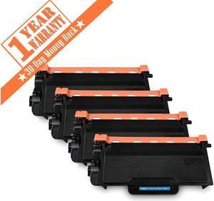 Compatible Brother TN880 Black Toner Cartridge 4PK for Brother HLL6200DW HLL6200DWT MFCL6700DW HLL6250DW HLL6300DW HLL6400DW HLL6400DWT MFCL6750 MFCL6800 MFCL6900DW Printer