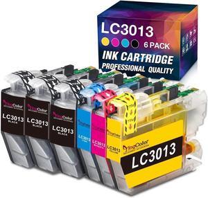 YingColor Compatible Ink Cartridge Replacement for Brother LC3013 LC3011 to use with Brother MFC-J895DW MFC-J497DW MFC-J491DW MFC-J690DW Printer (3 Black, 1 Cyan, 1 Magenta, 1 Yellow)