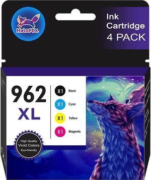 4pk 962XL Ink Cartridges For OfficeJet Pro 9010 9012 9013 9015 9018 9020 9025