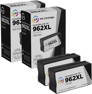 LD Replacement for 962XL 3JA03AN HY Black Ink 2PK OfficeJet Pro 9025 9018