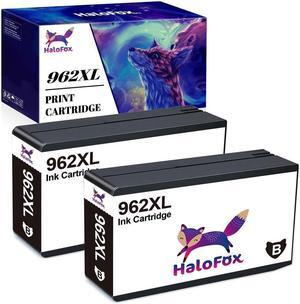2 PACK 962XL Black Ink For OfficeJet Pro 9010 9015 9016 9018 9020 9025 9028