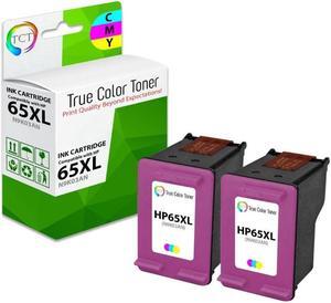 TCT Compatible Ink Cartridge Replacement for the 65XL Series - 2 Pack Color
