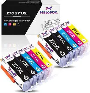 10x PGI270XL CLI271 XL Ink Cartridge For MG5721 TS9020 MG6820 MG6821